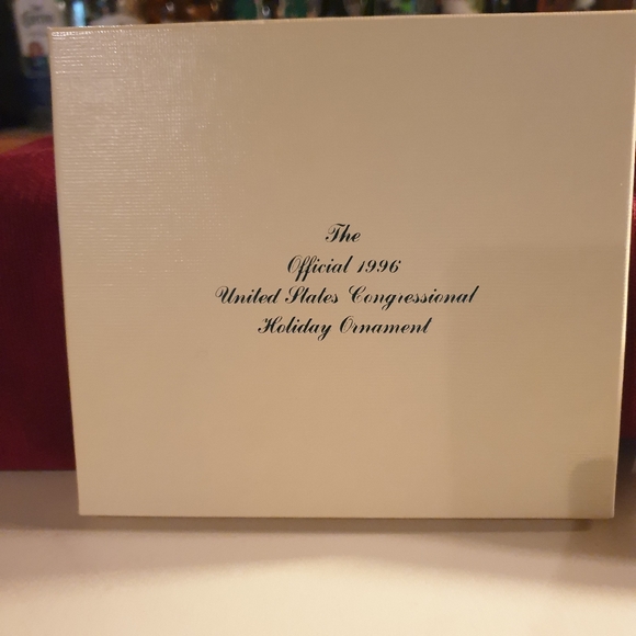 1996 United States Congressional Holiday Ornament - Picture 4 of 7